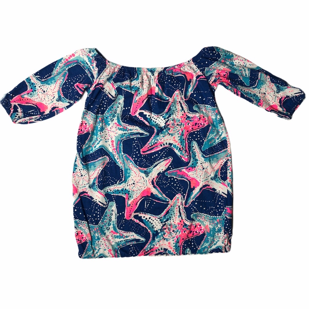 Lilly Pulitzer Girls Dress Size Small 4-5⚪️